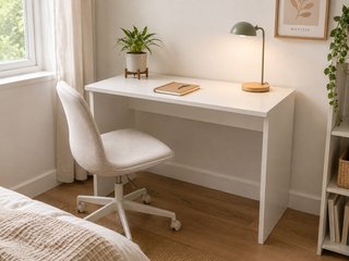 Mesa escritorio blanca