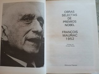 Obras Selectas Premios Nobel 1952-FRANÇOIS MAURIAC