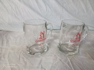 5 Jarras Cerveza Cruzcampo 500ml