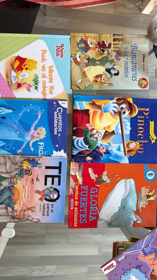 Lote de cuentos infantiles (se venden por separado