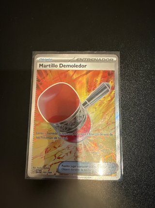 Carta Pokémon Martillo Demoledor 105/084 TCG