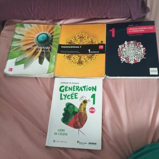 Set de libros 1º Bach