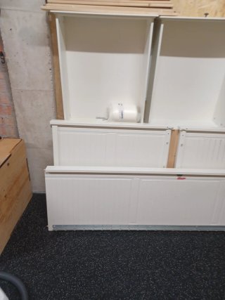 Cama Divan hemnes ikea + dos colchones de 80