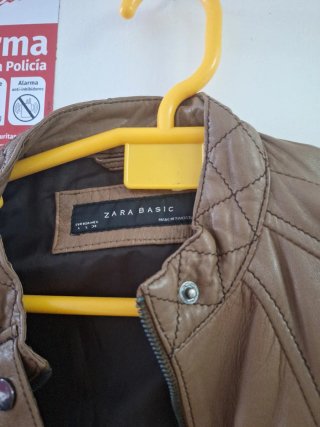 Chaqueta Zara Basic Marrón