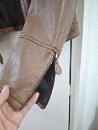 Chaqueta Zara Basic Marrón