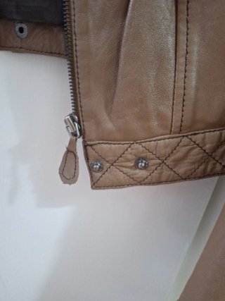 Chaqueta Zara Basic Marrón