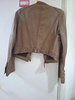 Chaqueta Zara Basic Marrón