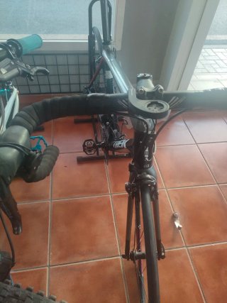 Bicicleta de carretera Trek.