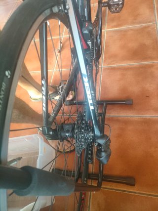 Bicicleta de carretera Trek.