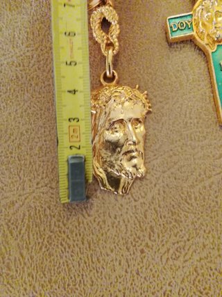 Llaveros Cruz y Rostro de Jesús