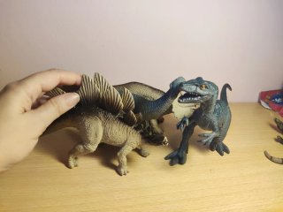 Set de 4 Dinosaurios Juguete