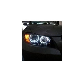 Faros Angel eyes para BMW E90 look Xenon
