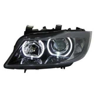 Faros Angel eyes para BMW E90 look Xenon