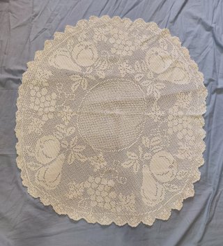 Crochet mesa camilla hecho a mano