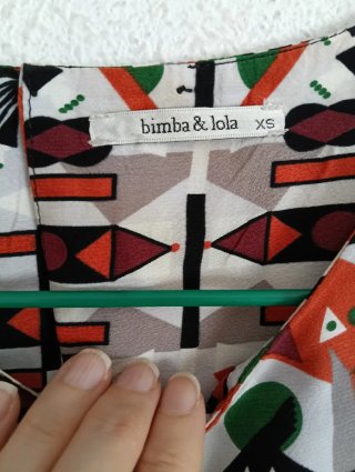 Blusa Bimba y Lola Multicolor