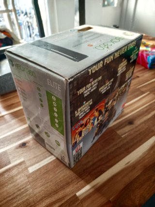 Xbox 360 Elite Caja