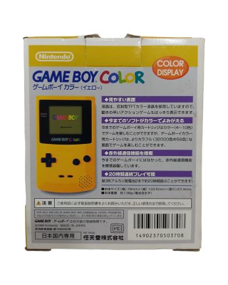 Nintendo Game Boy Color Amarilla CGB-001 + Caja