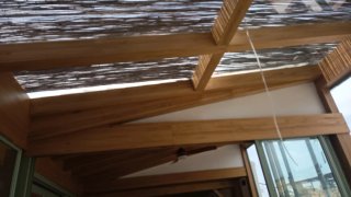 Pérgolas y techos de madera a medida