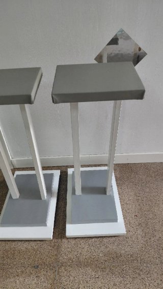 Soportes caseros para altavoces