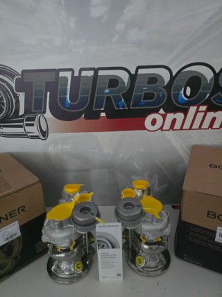 Turbos BorgWarner RS4 / Porsche 2.9 450cv