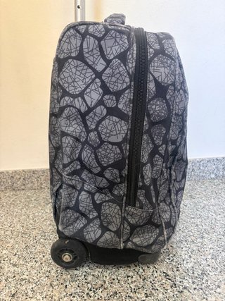 Zaino trolley Invicta grigio nero con ruote