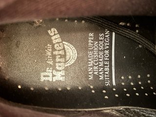Dr. Martens 1460 W vegan chrome T36