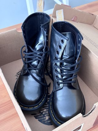 Dr. Martens 1460 W vegan chrome T36