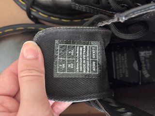 Dr. Martens 1460 W vegan chrome T36