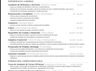 Busco trabajo urgente con disponiblidad inmediate