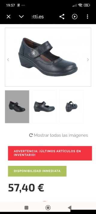 Zapatos Luisetti Mujer Talla 37 Azul