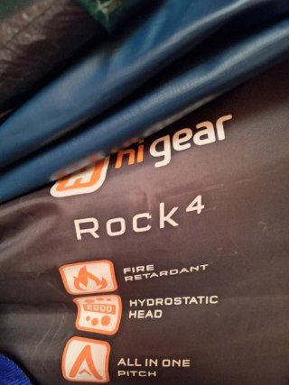 Tienda de campaña Hi Gear Rock 4