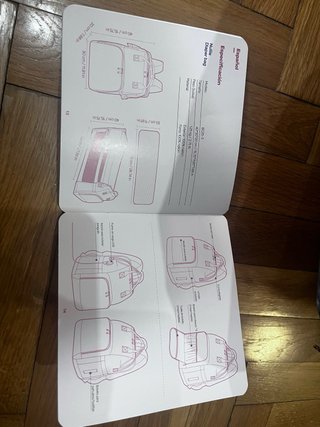 Mochila convertible en cuna