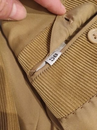 Traje de pana hombre beige