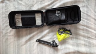 Soporte móvil moto impermeable
