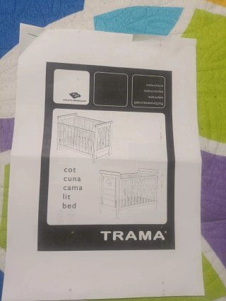 Cuna Trama Bebecar Blanca