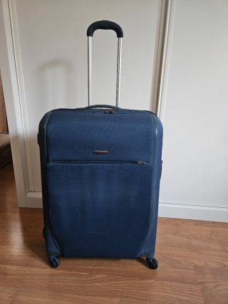 Maleta Samsonite azul Medidas 68X50X30