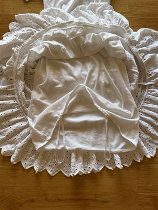 Vestido Blanco Ralph Lauren lino