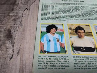 Álbum Futbol en Acción Danone 82 Mundial Naranjito