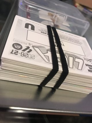 Lote 100 cromos Liga Este 2026-27