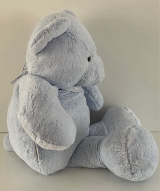 Oso de peluche azul grande