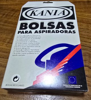 Borse per aspirapolvere Kania UF40, 5 pz.