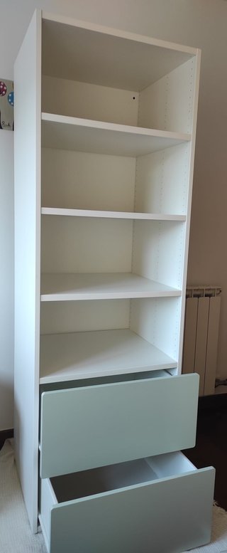 Librería Ikea Smastad Blanco/Verde