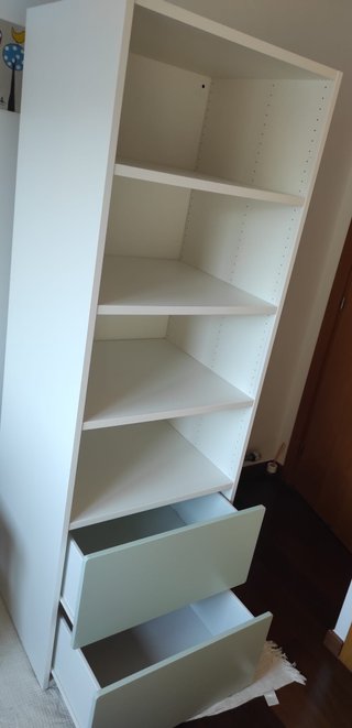 Librería Ikea Smastad Blanco/Verde