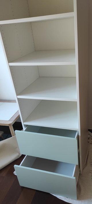 Librería Ikea Smastad Blanco/Verde