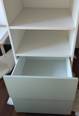 Librería Ikea Smastad Blanco/Verde