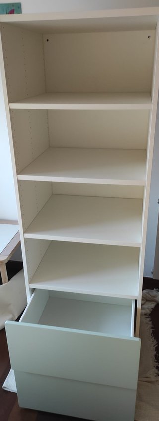 Librería Ikea Smastad Blanco/Verde