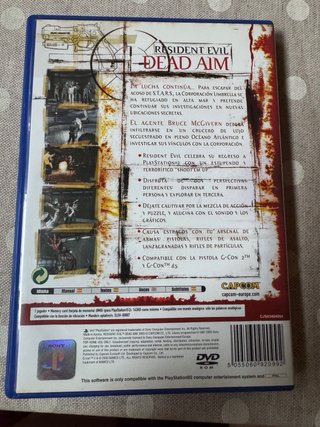 Resident Evil Dead Aim PS2