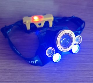 Linterna Frontal LED Recargable