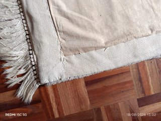 Alfombra Oriental Vintage Beige y Rosa