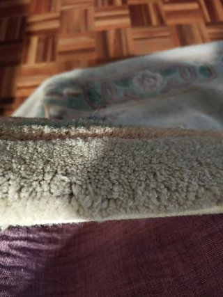 Alfombra Oriental Vintage Beige y Rosa
